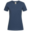 Womens Classic-T Organic Crew Neck Navy